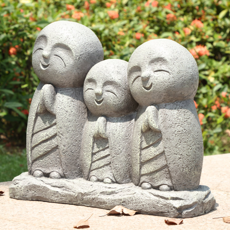 HiLine Gift Ltd. Praying Lucky Japanese Jizo Family Statue & Reviews